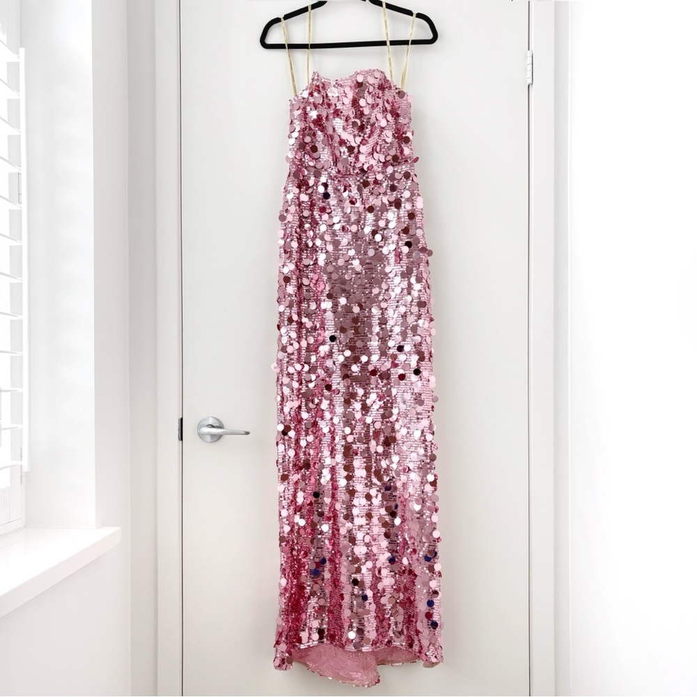 NWOT Bronx and Banco Farah Strapless Gown M - Picture 4 of 16